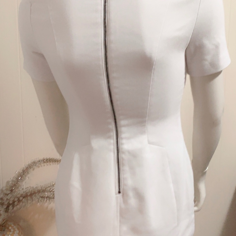 White banana republic dress size o